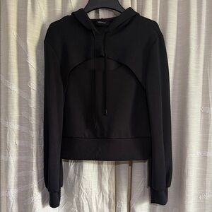 Lanston Sport Black Women's Hoodie